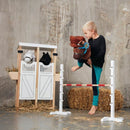 Kæphest af poppeltræ - Brun - L:90 cm - Fra 3 år. - Billede 1