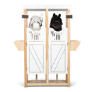 Kæphest af poppeltræ - Brun - L:90 cm - Fra 3 år. - Billede 1