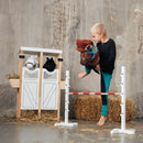 Kæphest af poppeltræ - Sort - L:90 cm - Fra 3 år. - Billede 1