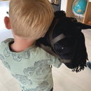 Kæphest af poppeltræ - Sort - L:90 cm - Fra 3 år. - Billede 1