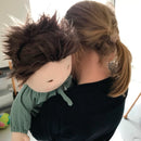 Krammedukke, Victor - 42 cm - byAstrup - Fra 1 år. - Billede 1