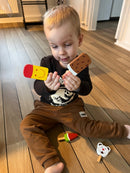 Legemad - Ispinde i træ fra MaMaMeMo - 4 dele.