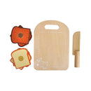 Skærebræt med brød i træ fra MaMaMeMo - Fra 3 år. - Billede 1