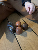 Flødeboller i træ fra MaMaMeMo - Fra 2 år.