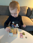 Kasseapparat i træ fra MaMaMeMo - Fra 3 år.