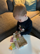 Kasseapparat i træ fra MaMaMeMo - Fra 3 år.