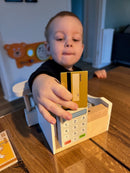 Kasseapparat i træ fra MaMaMeMo - Fra 3 år.
