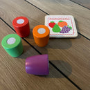 MaMaMeMo Mini Yoghurt Bægre med velcro.