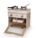 MaMaMeMo Legeovn i træ til Legekøkken - Fra 3 år. - Billede 1