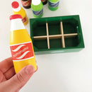 MaMaMeMo Kasse med sodavand - FSC-certificeret Træ - Fra 3 år. - Billede 1