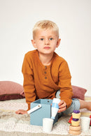 Køletaske og termokande til Picnic i FSC-træ - MaMaMeMo - Fra 3 år - Billede 1