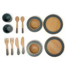 Mamamemo Legeservice - Spisestel- Grøn - Fra 3 år. - Billede 1