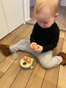 Mamomemo Legekøkken - Æggekoger i FSC træ - Grøn - Fra 3 år. - Billede 1