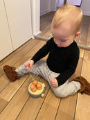 Mamomemo Legekøkken - Æggekoger i FSC træ - Grøn - Fra 3 år. - Billede 1