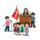 Samtaledug med Mærkedage i Danmark - Fra 3 år. - Billede 1