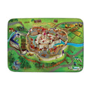 Legetæppe med Borg motiv - Achoka - 180 x 130 cm. - Billede 1