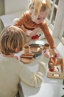 FLEXA – Grøntsager i træ – i opbevaringskasse – 6 dele