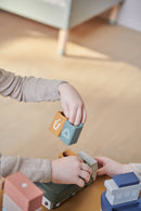 Lastbil og kran - 6 dele - FLEXA - Fra 3 år