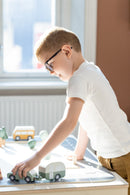 Biler i træ - FLEXA - 4 dele - Fra 18 mdr.