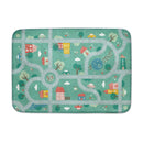 Ultra Soft Legetæppe - Vejbanemotiv - 1,5m x 1m - Achoka - Fra 1 år - Billede 1