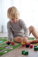 Ultra Soft Legetæppe - Byliv og trafik - 1,5m x 1m - Achoka - Fra 1 år - Billede 1