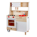 Educo Fritstående Legekøkken i kvalitetstræ - Anbefales fra 3 år - Billede 1