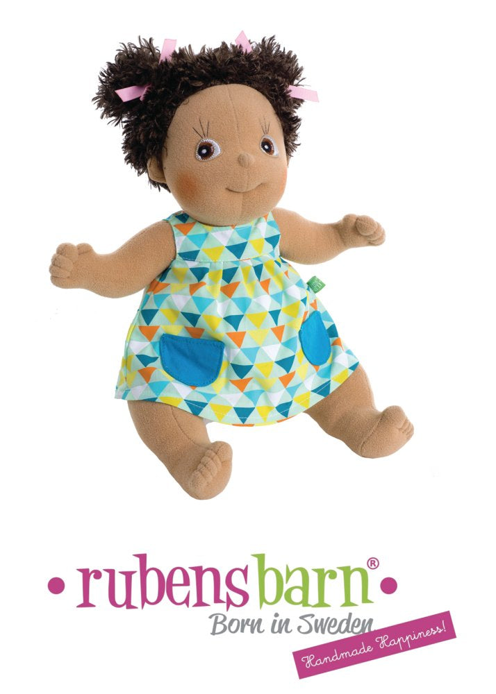 Rubens Kids Tøj - Pige - Kjole med mønster. - Billede 1