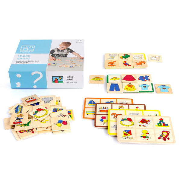Toys For Life - Lær Ord Bingo! læringsspil - fra 3 år. - Billede 1