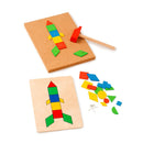 Toys For Life - Hammer Geometri Figurer! læringsspil - fra 4 år. - Billede 1