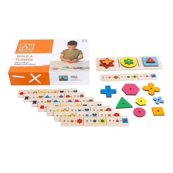 Toys For Life - Byg En Blomst! læringsspil - fra 3 år. - Billede 1