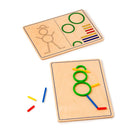 Toys For Life - Ringe & Stave! læringsspil - fra 3 år. - Billede 1