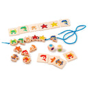 Toys For Life - Snør Havdyrene! læringsspil - fra 3 år. - Billede 1