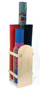 Opbevaringsholder til 4 legetæpper -Træ - Billede 1