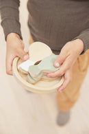 Fisk og kød i trækasse 16 dele - Billede 1