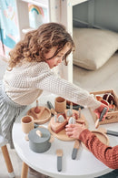 Gryde og pande 4 dele Grøn - Billede 1