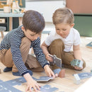 Vejbane i træ 22 dele - Billede 1