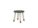 Taburet Deep green MDF  - Billede 1