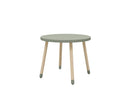 Legebord Ø60 Natural Green MDF - Billede 1