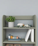 Reol m/3 hylder Natural Green MDF  - Billede 1