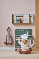 Boghylde m/1 holder Natural Green MDF  - Billede 1