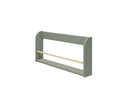 Boghylde m/1 holder Natural Green MDF  - Billede 1