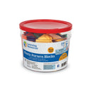 Learning Resources - Geometri Plastbrikker - 250 stk. - Fra 3 år. - Billede 1