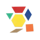 Learning Resources - Geometri Plastbrikker - 250 stk. - Fra 3 år. - Billede 1