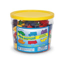 Learning Resources - Køretøjfigurer i plast - 72 stk. - Fra 3 år. - Billede 1