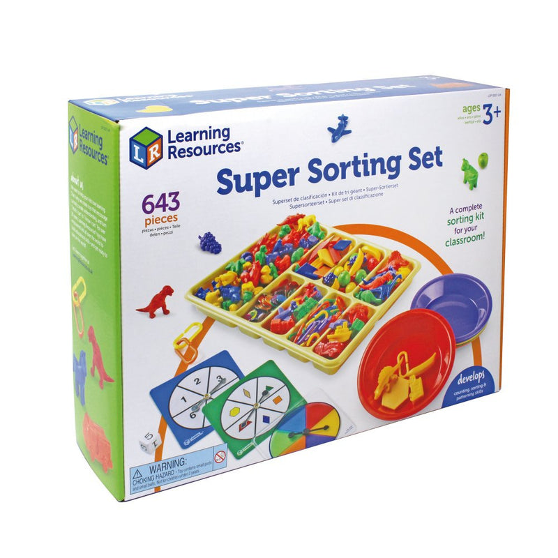 Learning Resources Super Sorteringssæt - 600 dele - Fra 3 år. - Billede 1