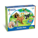 Jumbo Dyresæt: Kæledyr - 6 stk - Learning Resources - Fra 2 år. - Billede 1