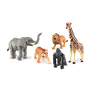 Jumbo Dyresæt: Jungledyr - 5 stk - Learning Resources - Fra 2 år. - Billede 1