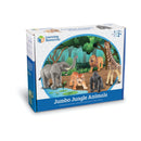 Jumbo Dyresæt: Jungledyr - 5 stk - Learning Resources - Fra 2 år. - Billede 1