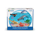 Jumbo Dyresæt: Havdyr - 6 stk - Learning Resources - Fra 3 år. - Billede 1