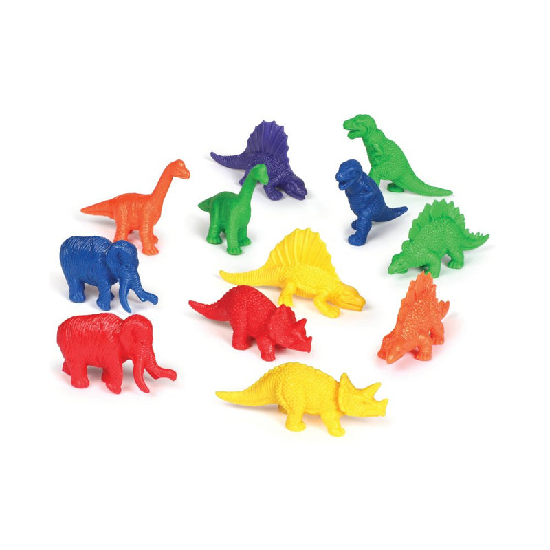 Learning Resources - Dinosaur-figurer i plast - 108 stk. - Fra 3 år. - Billede 1